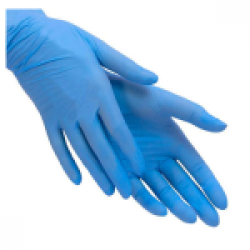 Перчатки нитровинил голубые S 100шт (50пар)