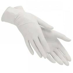 Перчатки нитриловые белые размер S  200шт (100пар)