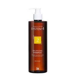 SYSTEM 4 Терапевтический шампунь № 2 для сухой кожи головы, сухих, поврежденных и окрашенных волос 500 мл / Climbazole Shampoo 2.Color treated and dry hair and scalp