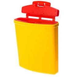 Емкость- контейнер для сбора отходов класса "Б", емкость 0,25 литра.