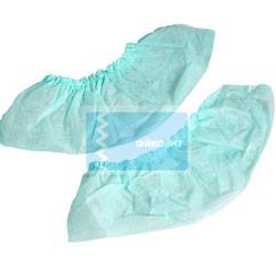 Бахилы нетк. 2 шт. 20гр/м2 (носки для боулинга) зеленые (уп 100 пар)